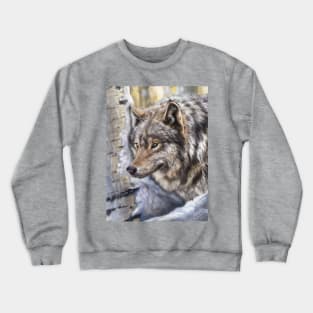 Wolf in the Woods Crewneck Sweatshirt